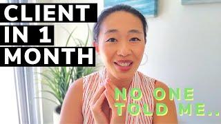 How to get your first client in 1 MONTH | What I Wish I Knew: Entrepreneurship