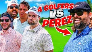 Can Four Golfers Beat Fat Perez In A Match?