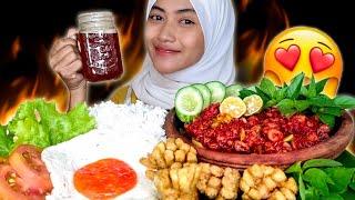 CUMI MERCON HOT JELETOT ‼ MUKBANG SAMBEL CUMI PETE | MUKBANG ASMR