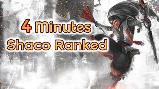 Winning a Ranked in 4 Minutes as Shaco!