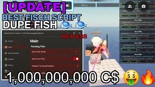 [UPD] Fisch Script GUI | FASTEST AUTO FISH DUPE FISH AUTOSELL *NO KEY*