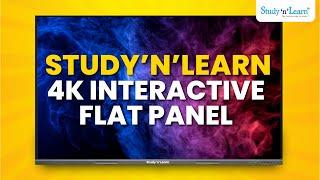 Studynlearn Interactive Flat Panel - Best Digital Board For Classroom - Smartboard For Teaching