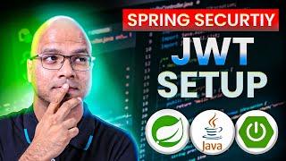 #36 Spring Security Project Setup for JWT