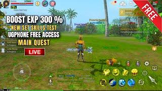 Silkroad Origin Mobile | Boost Exp Farm / Main Quest & test skills set [ Free UgPhone access Code ]