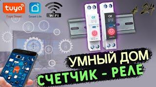 #24 WiFi СЧЕТЧИК-РЕЛЕ "at", Обзор и настройка | УМНЫЙ ДОМ TUYA