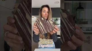 Palmera de chocolate  con 3 ingredientes #recetasfaciles #recetas #palmera #chocolate