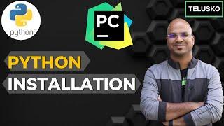 #2 Python Tutorial for Beginners | Python Installation | PyCharm