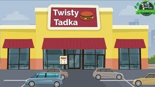 Twisty tadka | take away outlet | Top 2d animation video maker | nikk animators