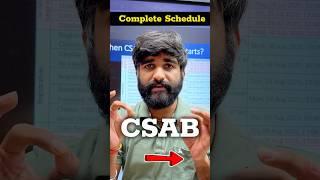 CSAB Counselling 2025 Official Schedule Released Shocking Changes |CSAB Counselling Procedure 2025
