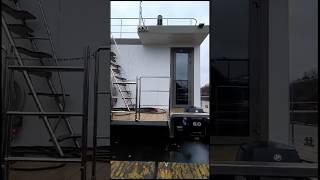 Баня хаусбот уехала к владельцам #houseboat #домнаводе #хаусбот #жизньнаводе #счастье #хаусботбаня
