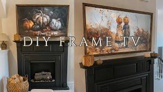 DIY Frame for TV | Simple Frame TV Tutorial