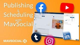 Publishing & Scheduling Posts with MavSocial (Social Media Management Tool)