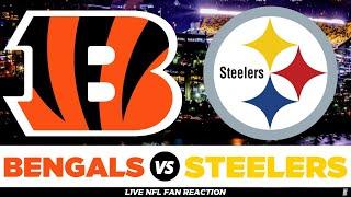 Cincinnati Bengals vs Pittsburgh Steelers LIVE NFL Scoreboard, Play-By-Play, Highlights, Reaction