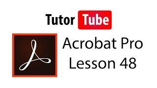 Adobe Acrobat Pro Tutorial - Lesson 48 - Stamp