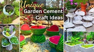 Easy Cement Craft Ideas |cement craft for garden |Cement craft ideas For Garden #cement#craft#garden