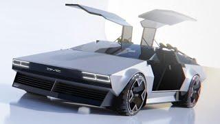 DeLorean EV Cybercar is what the Alpha5 should have been