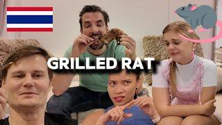 Trying Grilled Rats in Bangkok, Thailand   