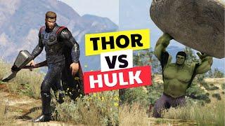 Thor Vs Hulk | GTA V