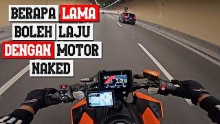 BERAPA LAMA BOLEH LAJU DENGAN MOTOR NAKED