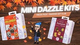  Diamond Art Club | 2x Mini Dazzle Kit - „Halloween“ & „Autumn“ | Sneak Peek/First Look |