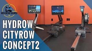 Hydrow vs CityRow vs Concept2 Rowing Machines | Rower Comparison