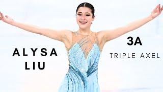 Alysa LIU: TRIPLE AXEL (3A)