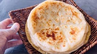 Milk Paratha Recipe Quick and Easy way | How to make layered Paratha  | Homemade Paratha Recipe