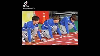 Funny race #jhope#jin#v#BTS