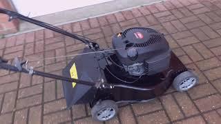 Champion SV150 Lawnmower corroded deck/chassis repair.