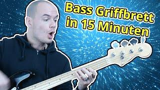 Bass lernen - Lerne dein ganzes Griffbrett in 15 Minuten!