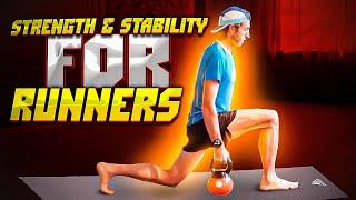 Strength & Stability For Runners - 16min Home Workout / Workout 8