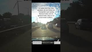 Das war knapp… Auch schon mal solch eine brenzliche Situation erlebt? #auffahrunfall #dashcam