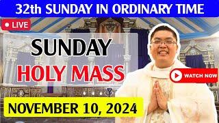 SUNDAY FILIPINO LIVE MASS TODAY ONLINE I NOVEMBER 10, 2024 I FR. JOWEL JOMARSUS GATUS FR JERRY ORBOS