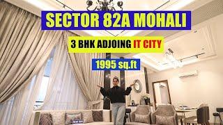 Flats In Mohali  Airport Road Sector-82 (3BHK) Near  GMADA IT CITY