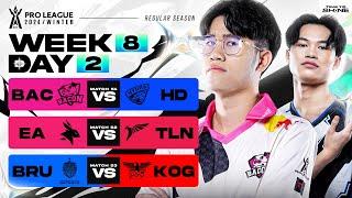 การแข่งขัน RoV Pro League 2024 Winter | รอบเก็บคะแนน Week 8 Day 2