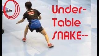 [TT Tricks] Koki Niwa mastered the Under-table SNAKE-ing