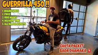 ROYAL ENFIELD GUERRILLA 450 - A SEGMENT KILLER ?? || ALL YOU NEED TO KNOW !! || DETAILED WALK-AROUND