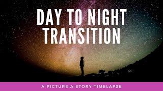 Day To Night Transition | Magical Experience With Go Pro Timelapse