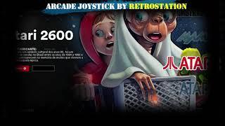 Arcade Joystick By Explosion of Fun - 13.500 Retro Games this is a modified Pandora's Box