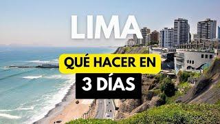  LIMA en 3 DÍAS: Los Lugares IMPERDIBLES para Visitar en 2024  ¡Guía Completa!