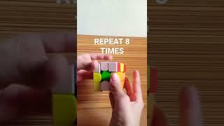 EASIEST TRICK TO SOLVE A RUBIK'S CUBE 