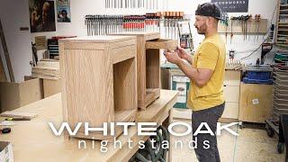 How I Made These White Oak Furniture Pieces For The House