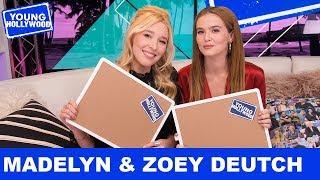 Madelyn & Zoey Deutch Play The Ultimate Sibling Challenge!