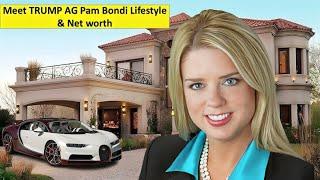 TRUMP AG NOMINEE Pam Bondi's, Husband, Lifestyle, Houses  & Net Worth 2024