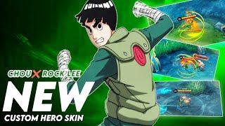 New  Chou  Rock Lee Anime Custom Skin