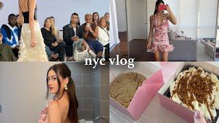 my life in nyc: fashion week, cooking, what I spend...