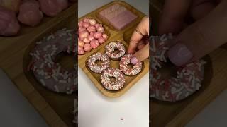 Filling platter with PINK sweets  asmr | #shorts