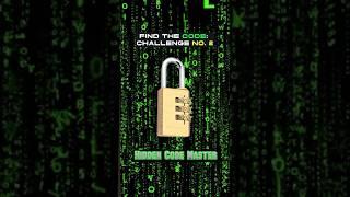 Find The Code Challenge No. 2 | Unlock The Padlock | Hidden Code Game #codefinder #shorts #codegame