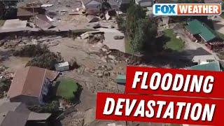 Drone Video Shows Devastation In South Dakota Town From Historic Midwest Flooding