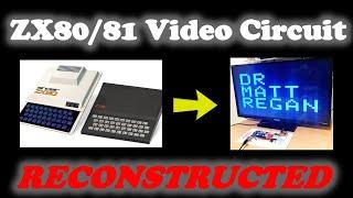 ZX81 Video Circuit Part 1: Z80 Solo.